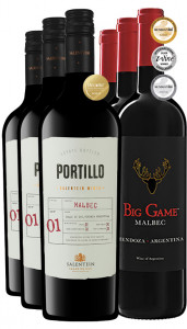 3 + 3 Salentein Portillo & Big Game - Malbec proefpakket