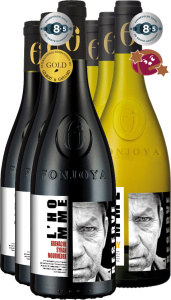 3+3 L'Homme Chardonnay Reserve & Grenache Syrah Mourvedre