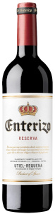 •Enterizo Tempranillo Reserva Spaanse rode wijn fles
• Enterizo Tempranillo Reserva wijnlabel close-up
• Enterizo Tempranillo Reserva roodwijnglas
