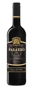 • Palazzo Mio Rosso Negroamaro-Primitivo rode wijn uit Puglia fles
• Palazzo Mio Rosso label close-up
• Palazzo Mio Rosso Italiaanse rode wijn glas